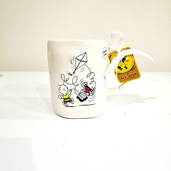 Rae Dunn Peanuts Charlie Brown Marcy Collectable 75th Anniversary Magenta X 213 - Picture 1 of 7